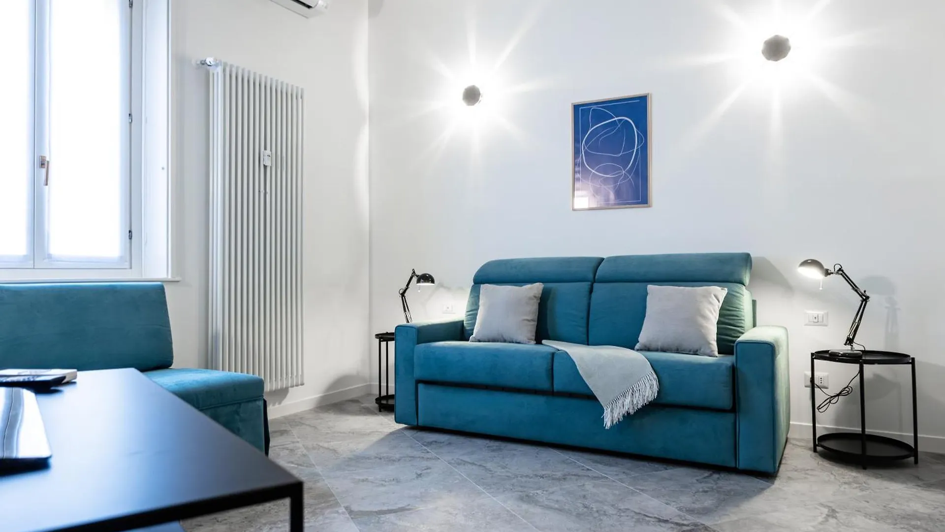 Apartment 5' From Metro Lima, Design Studio Milan Italy